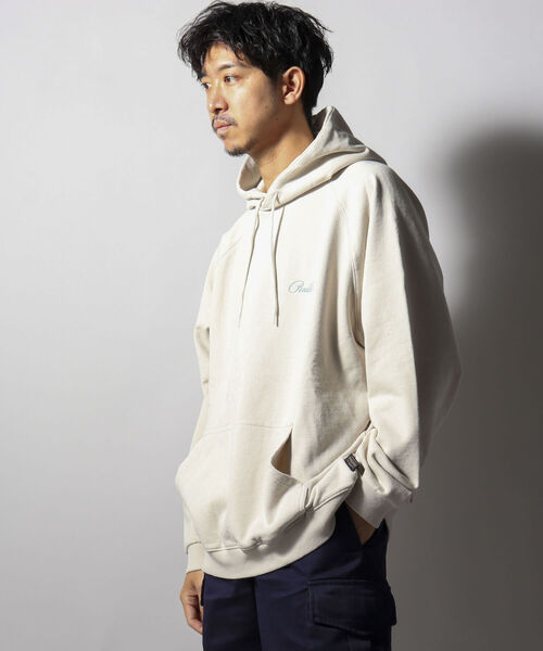 PENDLETON（ペンドルトン）の「【PENDLETON/ペンドルトン】バックプリント ラグランスリーブ スウェットパーカー（パーカー・メンズ・ブラック/グレー/ベージュ/ライトグリーン/ネイビー/オフホワイト・M/L）」の9枚目の写真