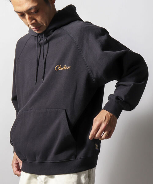 PENDLETON（ペンドルトン）の「【PENDLETON/ペンドルトン】バックプリント ラグランスリーブ スウェットパーカー（パーカー・メンズ・ブラック/グレー/ベージュ/ライトグリーン/ネイビー/オフホワイト・M/L）」の15枚目の写真
