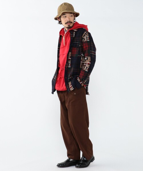 BEAMS PLUS（ビームスプラス）の「BEAMS PLUS / ポリエステル コーデュロイ ブッシュパンツ（カーゴパンツ・メンズ・ブラウン/ネイビー/その他・S/L/M/XL）」の5枚目の写真