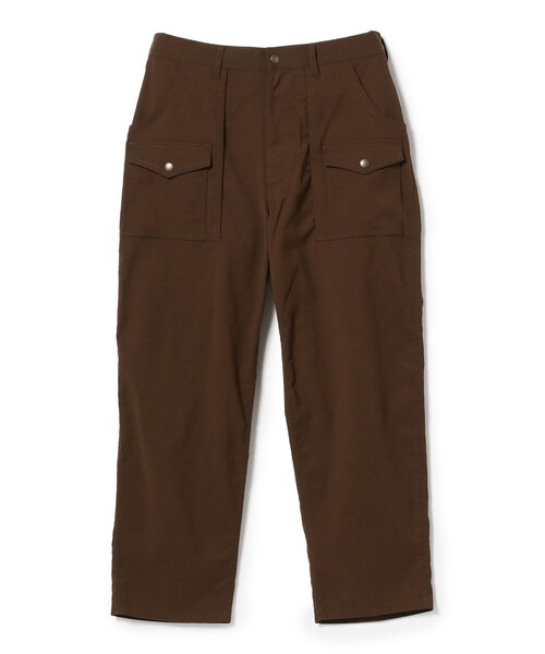 BEAMS PLUS（ビームスプラス）の「BEAMS PLUS / ポリエステル コーデュロイ ブッシュパンツ（カーゴパンツ・メンズ・ブラウン/ネイビー/その他・S/L/M/XL）」の18枚目の写真