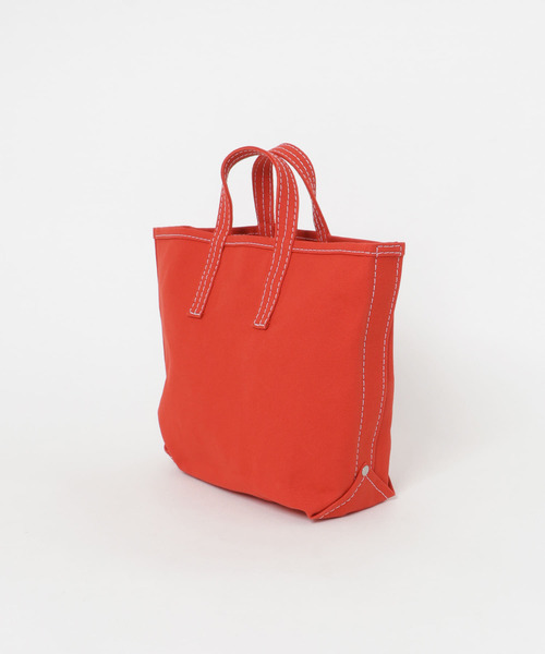 DANTON（ダントン）の「DANTON　CANVAS TOTE BAG S（トートバッグ・レディース・ライトグレー/レッド/アイボリー・FREE）」の16枚目の写真