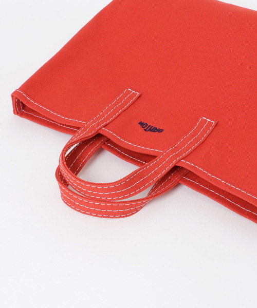 DANTON（ダントン）の「DANTON　CANVAS TOTE BAG S（トートバッグ・レディース・ライトグレー/レッド/アイボリー・FREE）」の7枚目の写真