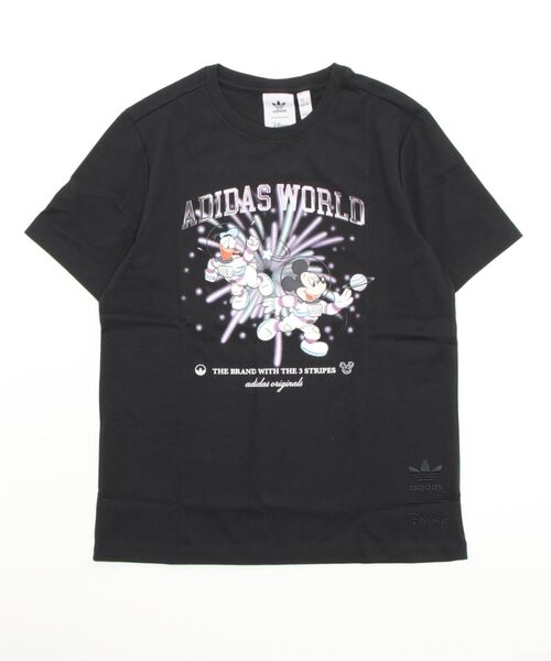 セール Adidas アディダス W Graphic Tee Dsn ショートスリーブ ディズニー Hl9050 Abc Mart限定 Blk Tシャツ カットソー Adidas アディダス のファッション通販 Zozotown