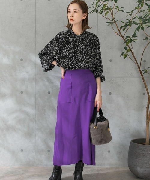 URBAN RESEARCH ROSSO（アーバンリサーチロッソ）の「ランダムドットブラウス（シャツ/ブラウス・レディース・ホワイト系その他/ブラック系その他・FREE）」の14枚目の写真