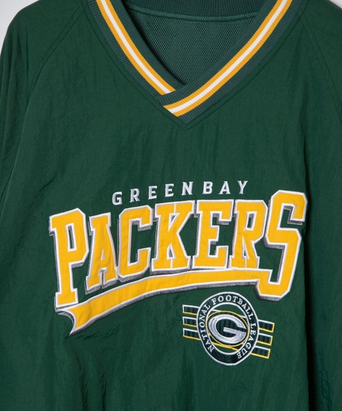 WEGO（ウィゴー）の「∴WEGO/【セットアップ対応商品】別注 NFL ナイロンプルオーバー（ブルゾン・メンズ・ホワイト/ブラック/ダークグリーン/ブルー・MEDIUM/LARGE）」の10枚目の写真