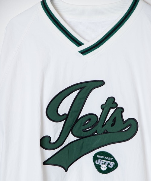 WEGO（ウィゴー）の「∴WEGO/【セットアップ対応商品】別注 NFL ナイロンプルオーバー（ブルゾン・メンズ・ホワイト/ブラック/ダークグリーン/ブルー・MEDIUM/LARGE）」の18枚目の写真