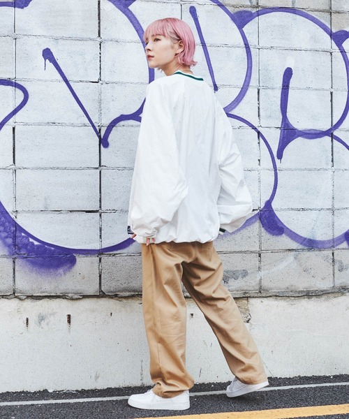 WEGO（ウィゴー）の「∴WEGO/【セットアップ対応商品】別注 NFL ナイロンプルオーバー（ブルゾン・メンズ・ホワイト/ブラック/ダークグリーン/ブルー・MEDIUM/LARGE）」の12枚目の写真