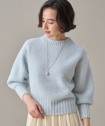 ANAYI | アルパカパフスリーブ　プルオーバー(ニット/セーター)