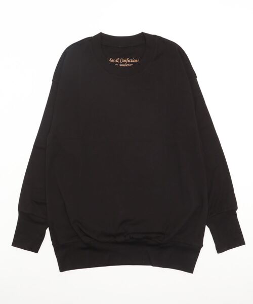 ROBES&CONFECTIONS（ローブスコンフェクションズ）の「Robes & Confections/ローブス&コンフェクションズ/ファーストピックコットンクルーネック（スウェット・レディース・アイボリー/ブラック・3/1）」の2枚目の写真