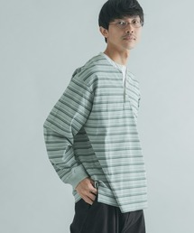 FORK&SPOON | FORK&SPOON　天竺バンドカラーロングスリーブ(Tシャツ/カットソー)