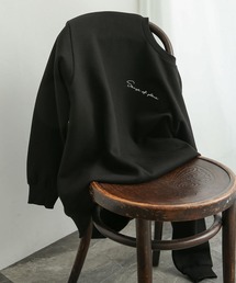 SENSE OF PLACE by URBAN RESEARCH | 『ユニセックス』シシュウウラキモウカラースウェットシャツ(スウェット)