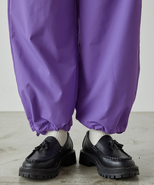 forksy.(フォルクシー)の「【forksy.】ヘムドロストスノーカモパンツ(その他パンツ・レディース・パープル/アイボリー/ブラック・FREE)」の12枚目の写真