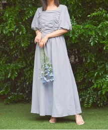 N WITH.（エヌウィズ）の「パフスリーブワンピース（ワンピース）」