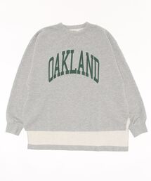 bibmilk（ビブミルク）の「BIBMILK SIDE SLIT SWEAT ＃OAKLAND（Tシャツ/カットソー）」