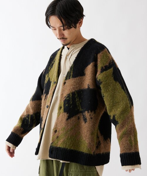 ジャーナルスタンダード　カーディガン JOURNAL STANDARD relume カーディガン メッシュカーディガン