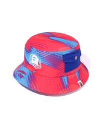 STROKE CAMO POCKET BUCKET HAT M