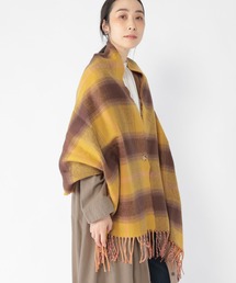 ダブルチェックフリンジストール