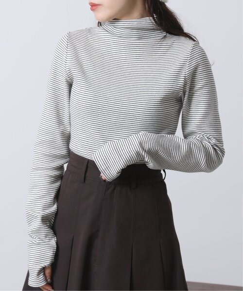 RAY CASSIN（レイカズン）の「ボーダーアソートリブインナー（Tシャツ/カットソー・レディース・オフホワイト/ベージュ系その他/キナリ・FREE）」の22枚目の写真