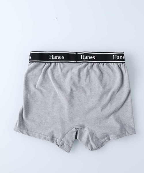 HANES（ヘインズ）の「【HANES】ベア天ムジボクサー（ボクサーパンツ・メンズ・ブラック/グレー/ネイビー/ブラック×レッド・L/M/XL）」の11枚目の写真