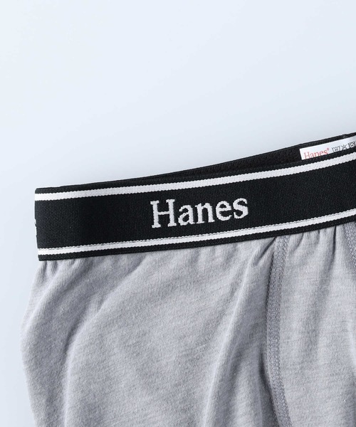 HANES（ヘインズ）の「【HANES】ベア天ムジボクサー（ボクサーパンツ・メンズ・ブラック/グレー/ネイビー/ブラック×レッド・L/M/XL）」の14枚目の写真