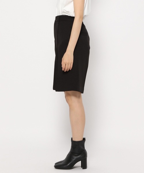 LOWRYS FARM（ローリーズファーム）の「メランジピンタックショートパンツ２　175000（その他パンツ・レディース・ブラック/アイボリー/ブラウン・FREE）」の5枚目の写真