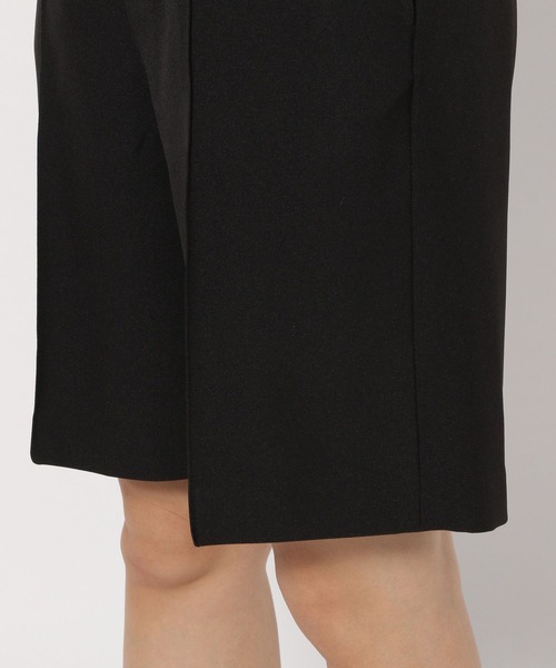 LOWRYS FARM（ローリーズファーム）の「メランジピンタックショートパンツ２　175000（その他パンツ・レディース・ブラック/アイボリー/ブラウン・FREE）」の7枚目の写真