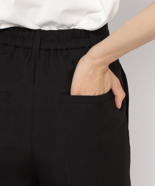 LOWRYS FARM（ローリーズファーム）の「メランジピンタックショートパンツ２　175000（その他パンツ・レディース・ブラック/アイボリー/ブラウン・FREE）」の8枚目の写真