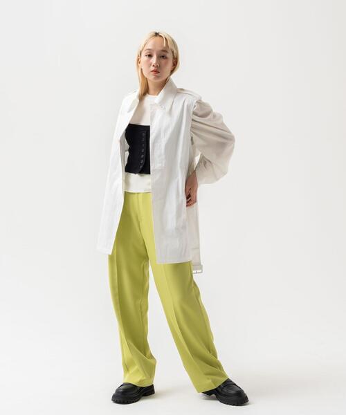 CITEN(シテン)の「<CITEN>ニットビスチェ(ベスト・レディース・ホワイト/ブラック・FREE)」の10枚目の写真