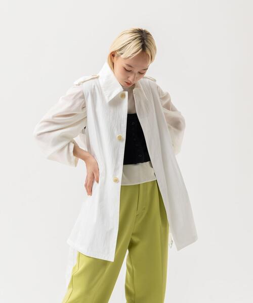 CITEN(シテン)の「<CITEN>ニットビスチェ(ベスト・レディース・ホワイト/ブラック・FREE)」の14枚目の写真