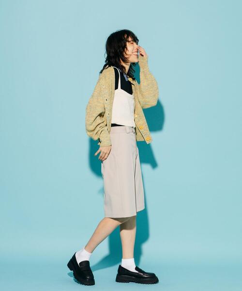 CITEN(シテン)の「<CITEN>ニットビスチェ(ベスト・レディース・ホワイト/ブラック・FREE)」の16枚目の写真