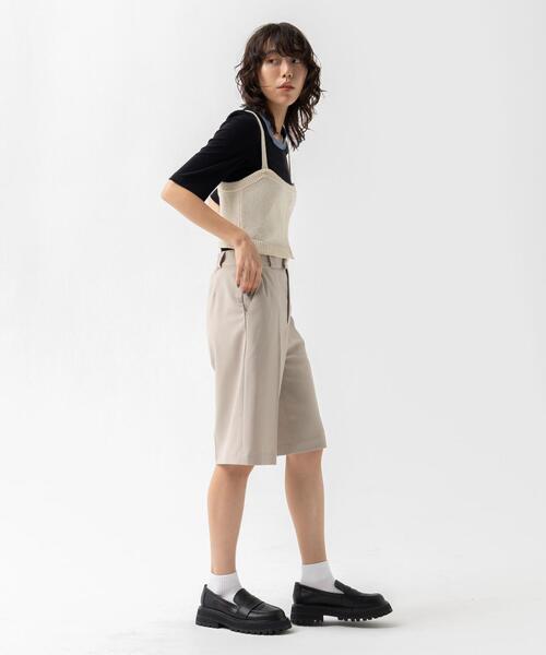 CITEN(シテン)の「<CITEN>ニットビスチェ(ベスト・レディース・ホワイト/ブラック・FREE)」の20枚目の写真