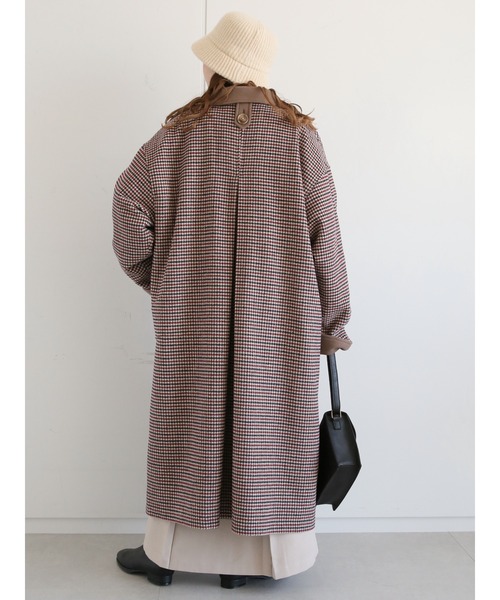 ehka sopo（エヘカソポ）の「チェックダブルブレストコート（その他