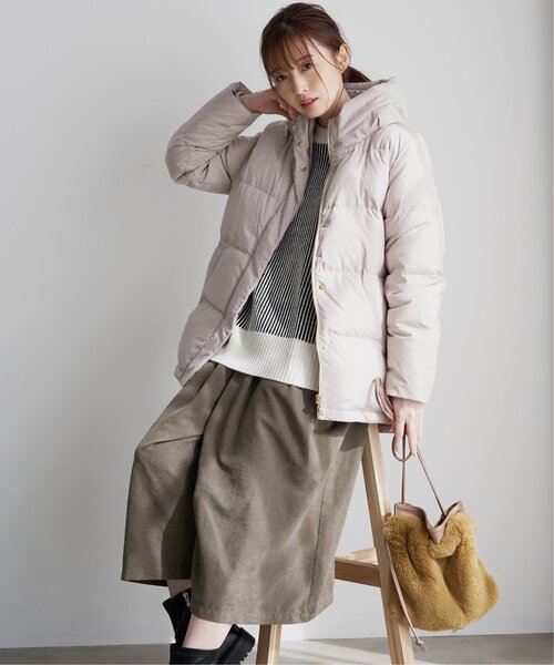 ikka(イッカ)の「エコファー巾着2WAYショルダーバッグ(ショルダーバッグ・レディース・ダークグリーン/オフホワイト/マスタード・FREE)」の21枚目の写真