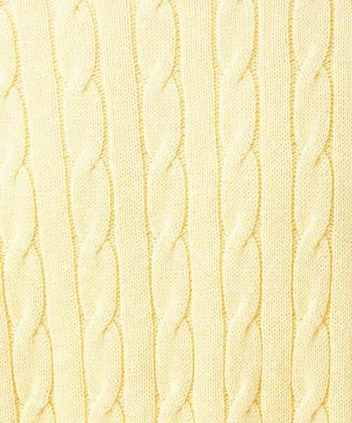 green label relaxing（グリーンレーベルリラクシング）の「ケーブル編み クルーネック ニット（ニット/セーター・メンズ・ホワイト/ケリー/ネイビー/イエロー・M/L/S/XL）」の20枚目の写真