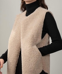 Amiur | boa switching vest(ベスト)