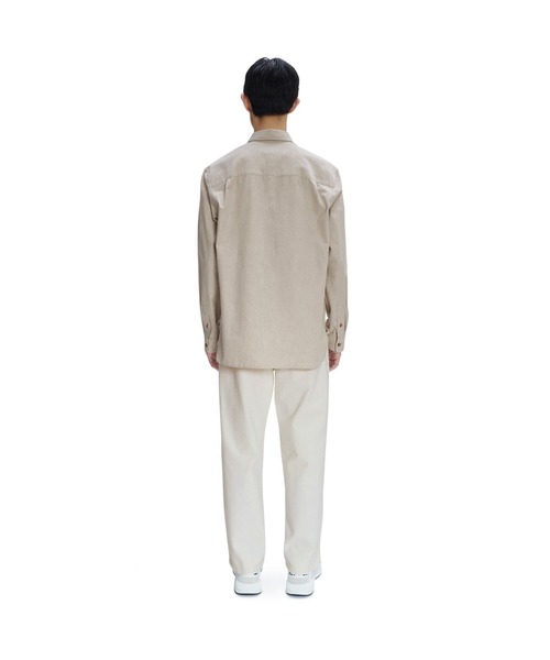 A.P.C.（アーペーセー）の「CHEMISE MALO LOGO  23PE（シャツ/ブラウス・メンズ・ベージュ・M/L/S）」の4枚目の写真