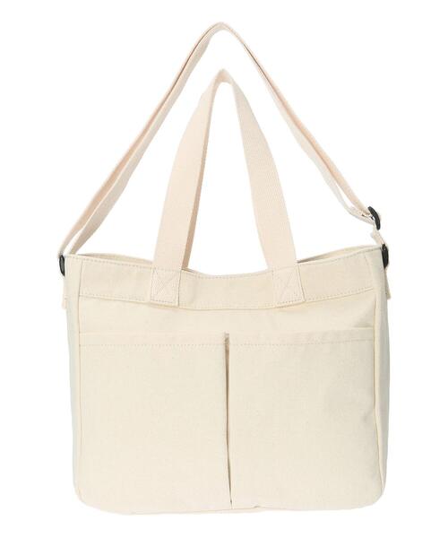 Lugnoncure（ルノンキュール）の「キャンバストート（ハンドバッグ・レディース・キナリ/グレー・ﾌﾘ-）」の2枚目の写真