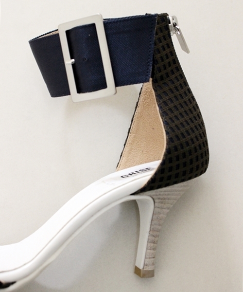 LE TALON(ルタロン)の「◆Le Talon GRISE ◆◇ 7CMフトアンクルベルトサンダル(サンダル・レディース・ブラック/カーキ/キャメル・37.5/36.5/35.5)」の8枚目の写真