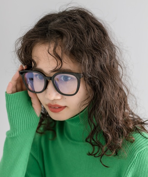 mystic（ミスティック）の「黒縁メガネ（メガネ・レディース・ブラック・ONE SIZE）」の8枚目の写真