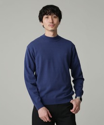 NANO universe | LB.04/WEB限定 12Gストレッチモックネックニット(ニット/セーター)