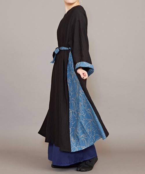 カヤ(カヤ)の「【カヤ】春乃野 八掛ワンピース(ワンピース・レディース・レッド/ブラック/ホワイト・FREE)」の6枚目の写真