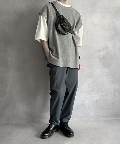 マルチサイズ ベスト ジレ ルーズシルエットベスト レディース SERACE ベスト ジレ 「SERACE」Loose silhouette knitted vest