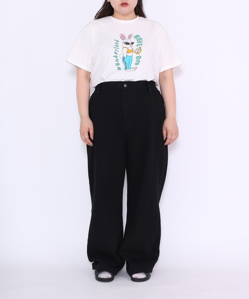 PUNYUS(プニュズ)の「ツイルバギーパンツ(その他パンツ・レディース・ブラック・1/2/3/4)」の20枚目の写真