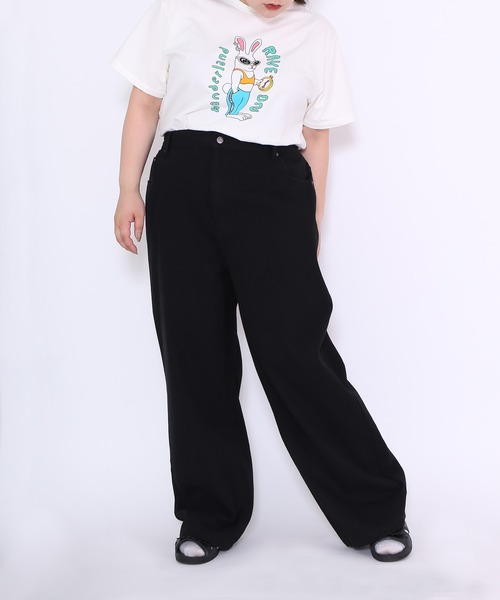 PUNYUS(プニュズ)の「ツイルバギーパンツ(その他パンツ・レディース・ブラック・1/2/3/4)」の17枚目の写真