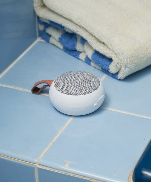 journal standard Furniture （ジャーナルスタンダードファニチャー）の「【KREAFUNK/クレアファンク】AGO II FABRIC スピーカー（スピーカー・レディース・ホワイト/ブラック/パープル/イエロー/グリーン/ブルー系その他・FREE）」の2枚目の写真