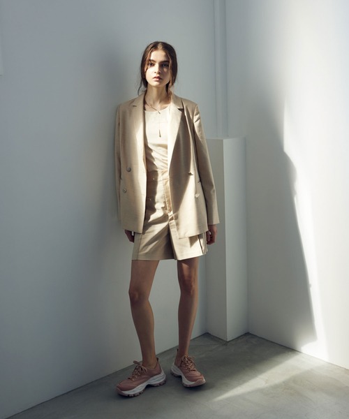 RANDA(ランダ)の「ダブルボタンテーラードジャケット(テーラードジャケット・レディース・ネイビー/ベージュ/グレー・0/1)」の19枚目の写真