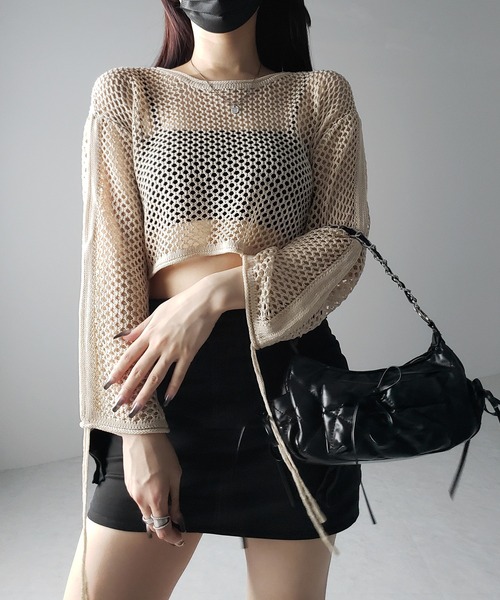 セール】※※【 2WAY 】シャーリングストラップリボンショート