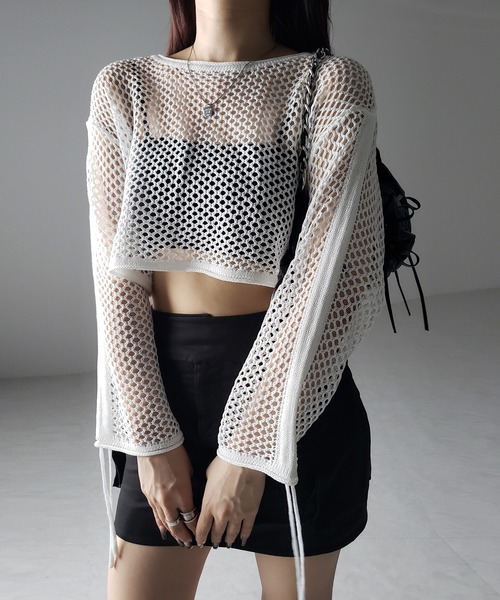 【新品未使用】Shirring ribbon camisole SLY | SHIRRING RIBBON キャミソール (キャミソール ) |SHEL