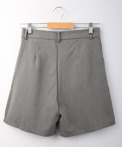 spiritoso（スピリトーゾ）の「spiritoso ベルト付きポケットショートパンツ（その他パンツ・レディース・グレー・M/L）」の12枚目の写真