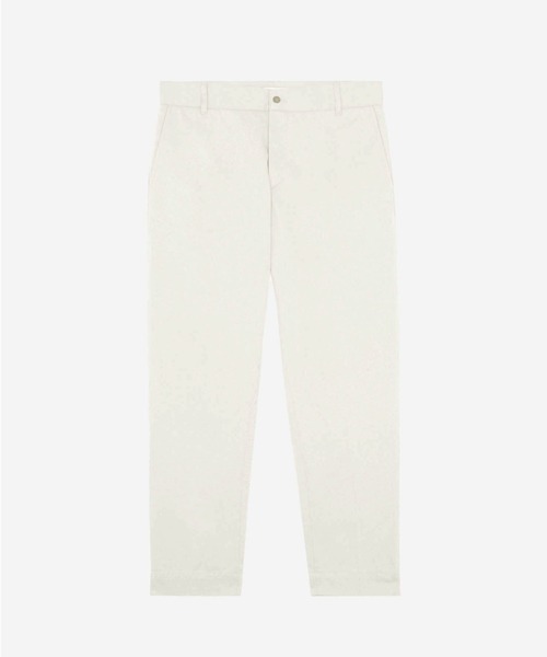 メゾンキツネ チノパン パンツ ロゴ コットン ブラック/ベージュ 楽天市場】メゾン キツネ MAISON KITSUNE チノパンツ STRAIGHT